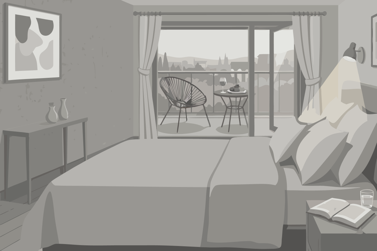 Comfort Doppel-/Zweibettzimmer